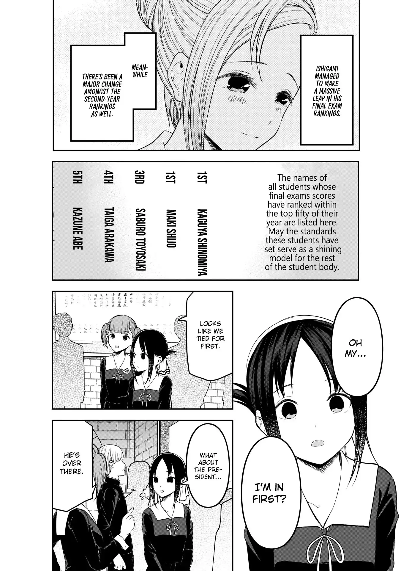 Kaguya-sama wa Kokurasetai - Tensai-tachi no Renai Zunousen Chapter 199 3